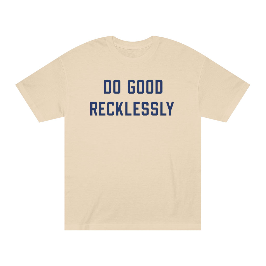 Sand with Dark Blue DGR Text