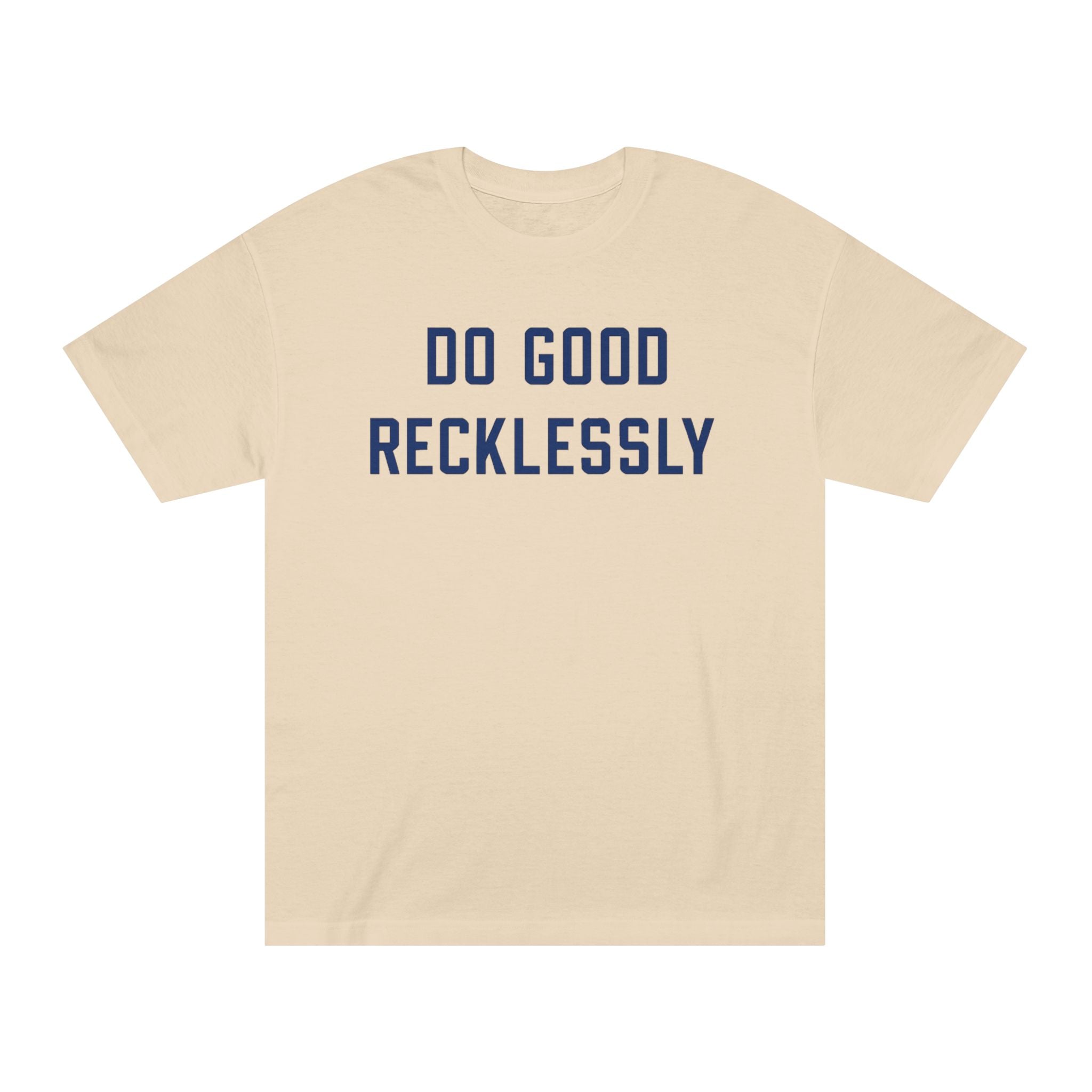 Sand with Dark Blue DGR Text