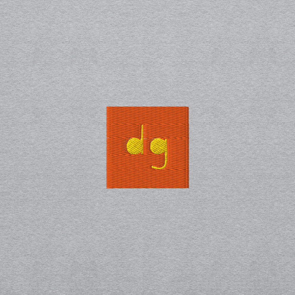 Do Good Recklessly Sweater – Orange Logo